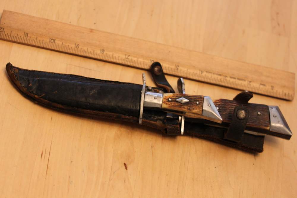 Japan piggyback hunting knife set-img-2
