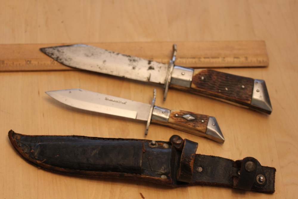 Japan piggyback hunting knife set-img-0
