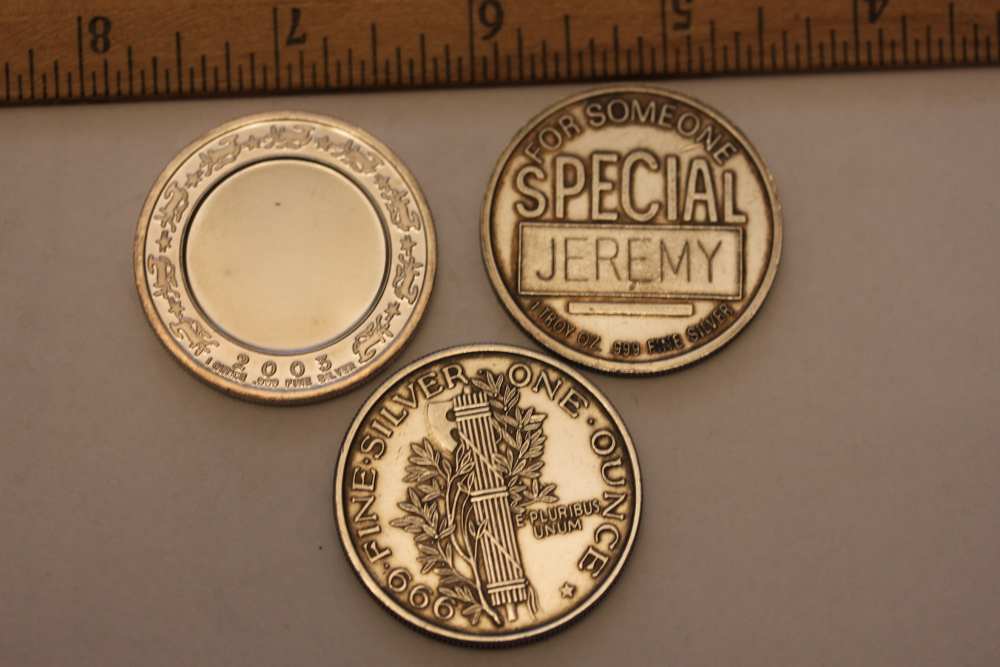 silver rounds lot of 3 - 3 oz-img-1