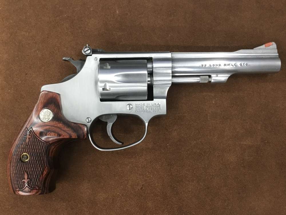 Smith & Wesson 63 - 22LR/4" - EXC Cond, Barely Fired 90's gun  A+-img-4
