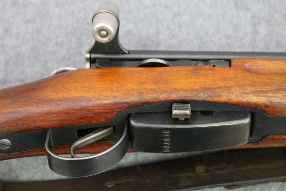 WWII Era Swiss Schmidt Rubin K31 7.5 with sling and dies-img-10