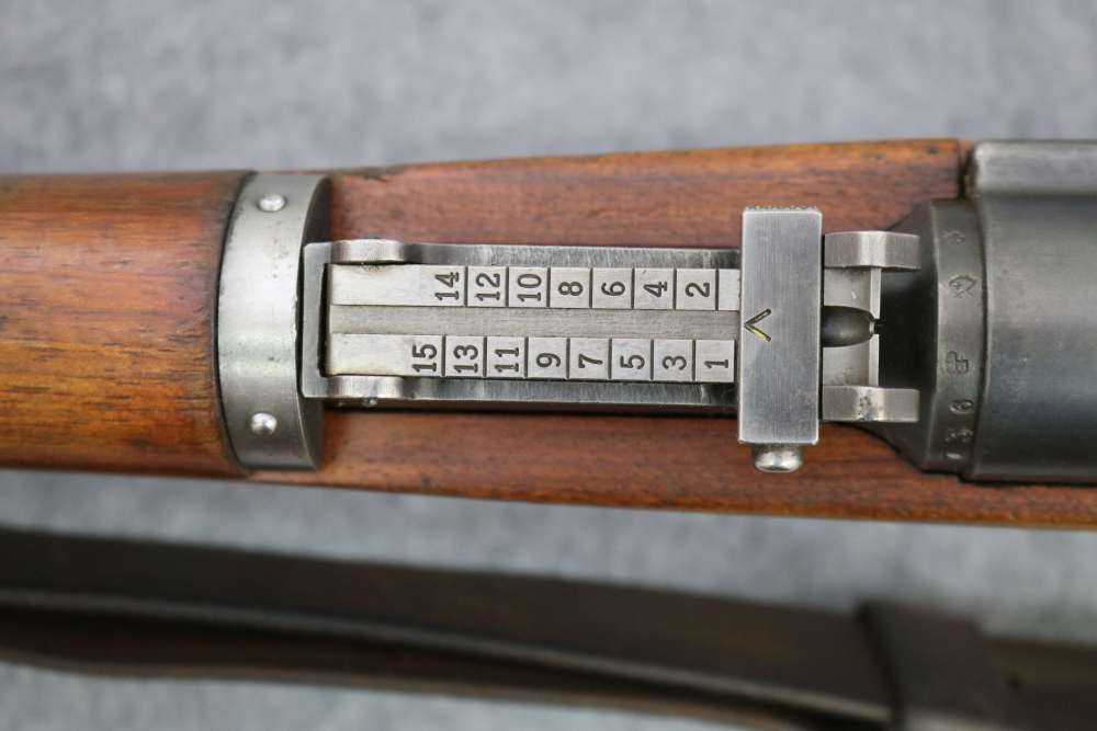 WWII Era Swiss Schmidt Rubin K31 7.5 with sling and dies-img-21