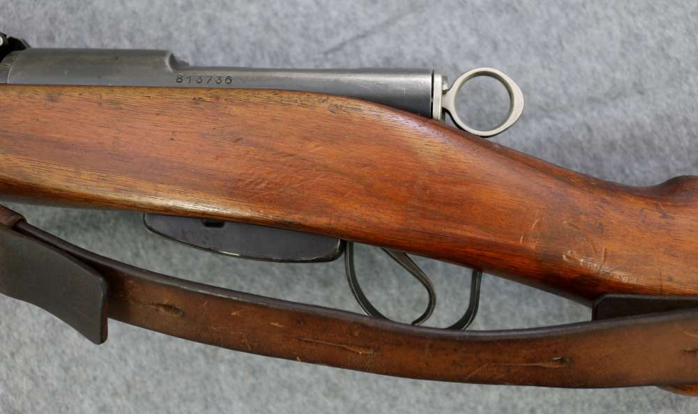 WWII Era Swiss Schmidt Rubin K31 7.5 with sling and dies-img-13
