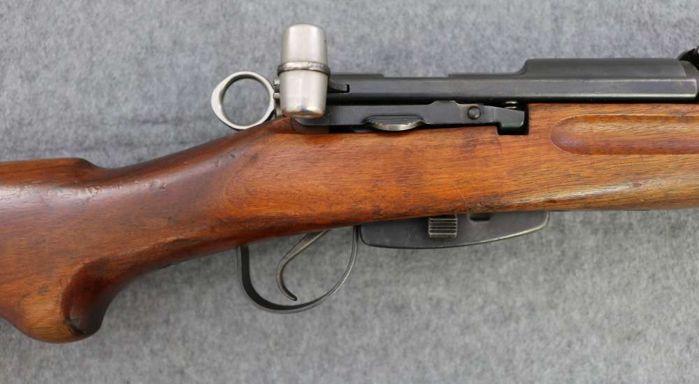 WWII Era Swiss Schmidt Rubin K31 7.5 with sling and dies-img-2