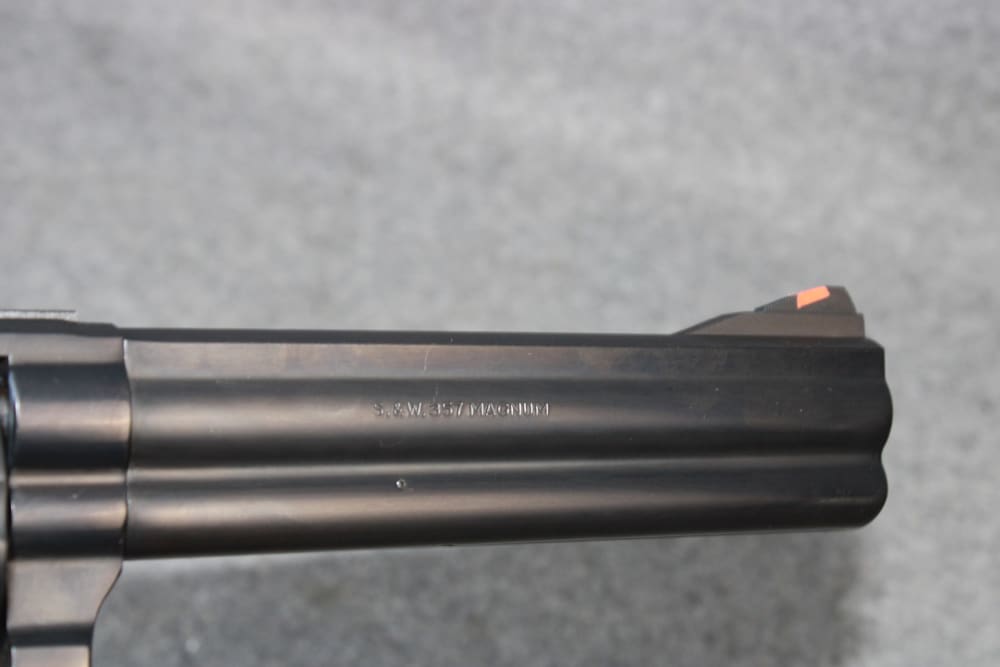 Smith & Wesson 686-3  Midnight Black .357 Mag black stainless great finish -img-33