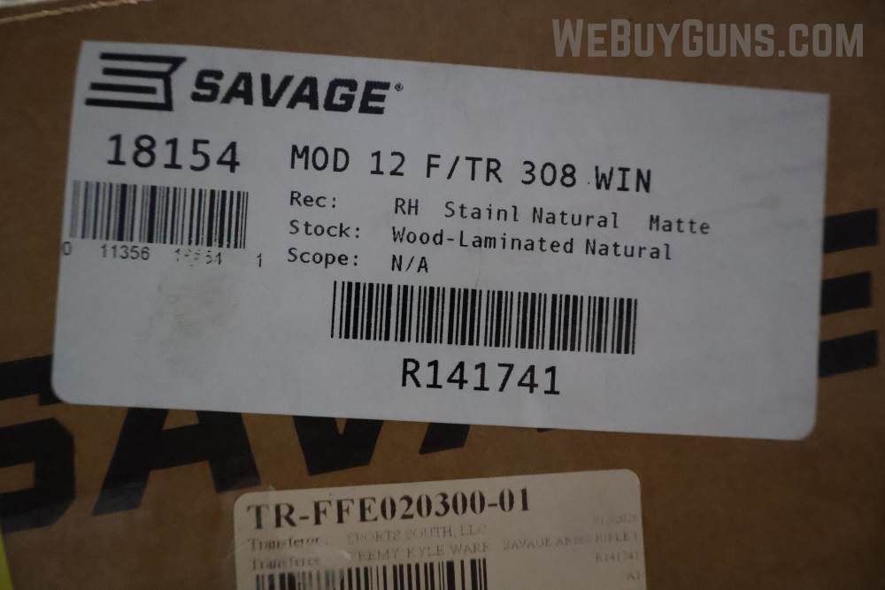 Savage Model 12 F/TR Bolt Action Rifle .308 Winchester-img-27
