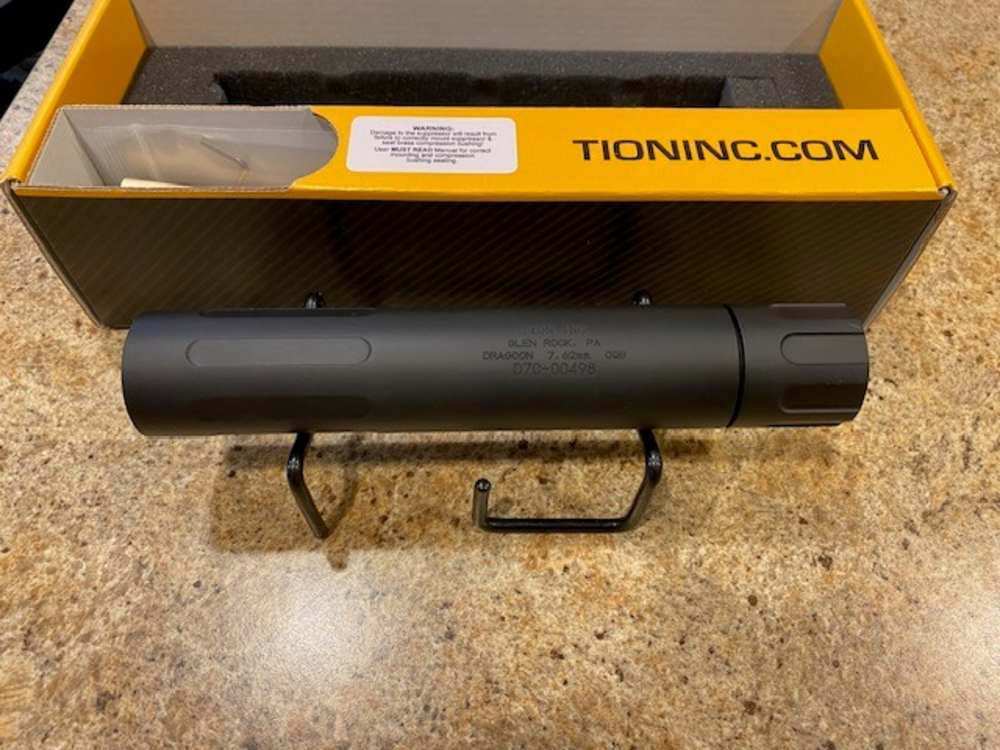 NIB Tion Dragoon QD CQB 7/62mm Suppressor-img-1