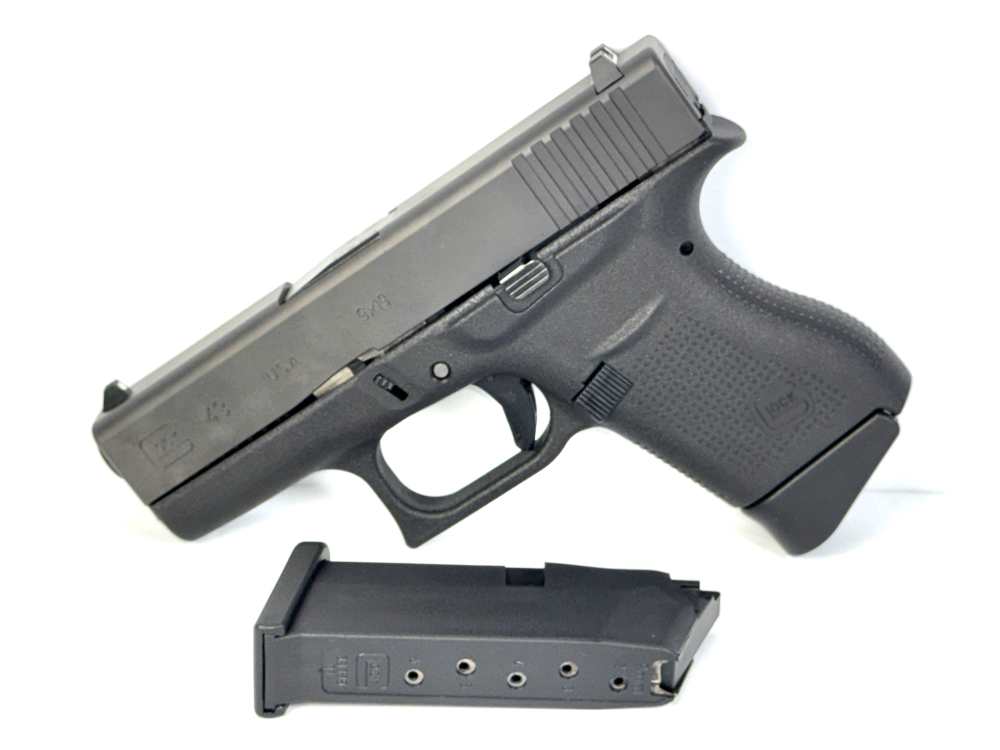 GLOCK 43 9MM SUBCOMPACT PISTOL – BOX & PAPERS • NO RESERVE!-img-5