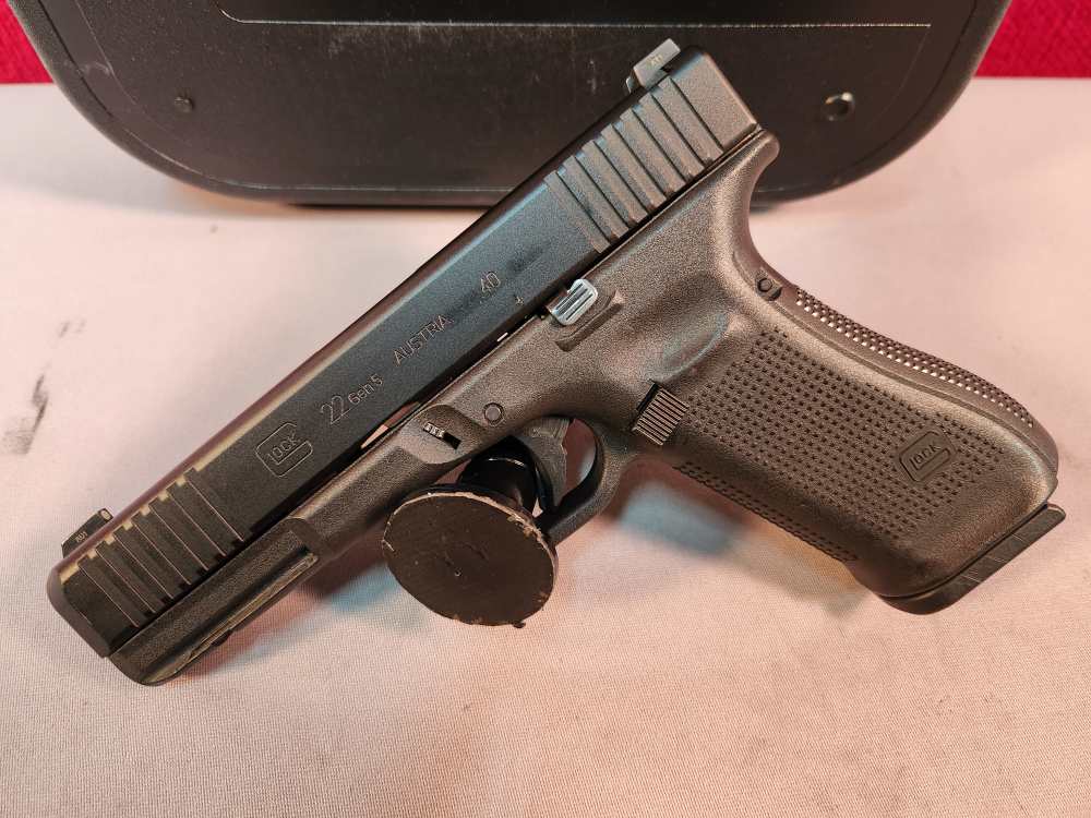 *POLICE TRADE IN* GLOCK 22 GEN5 40S&W USED! PENNY ACUTION!-img-0