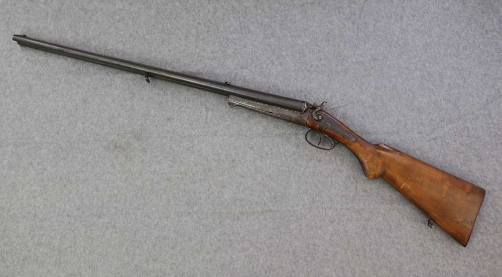 Rare Antique Norwegian combination cape gun 16 ga .400-img-13