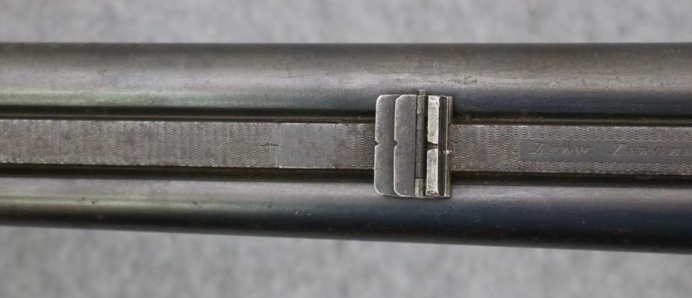 Rare Antique Norwegian combination cape gun 16 ga .400-img-25