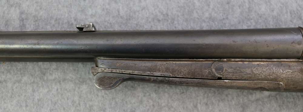 Rare Antique Norwegian combination cape gun 16 ga .400-img-16