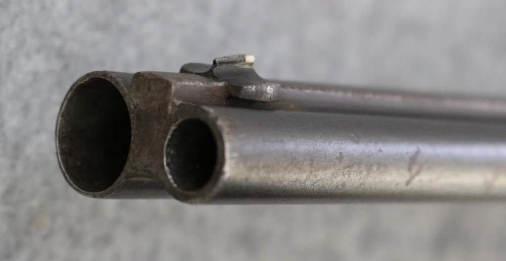 Rare Antique Norwegian combination cape gun 16 ga .400-img-46
