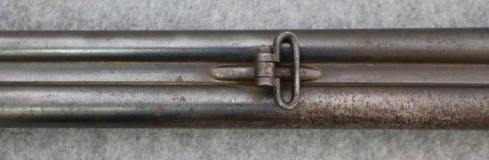 Rare Antique Norwegian combination cape gun 16 ga .400-img-43