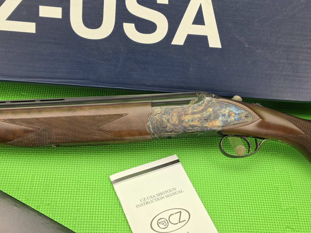 CZ WOODCOCK DELUXE 103 FE * 12 GAUGE 28" VENTILATED RIB CASE COLOR HARDENED-img-9
