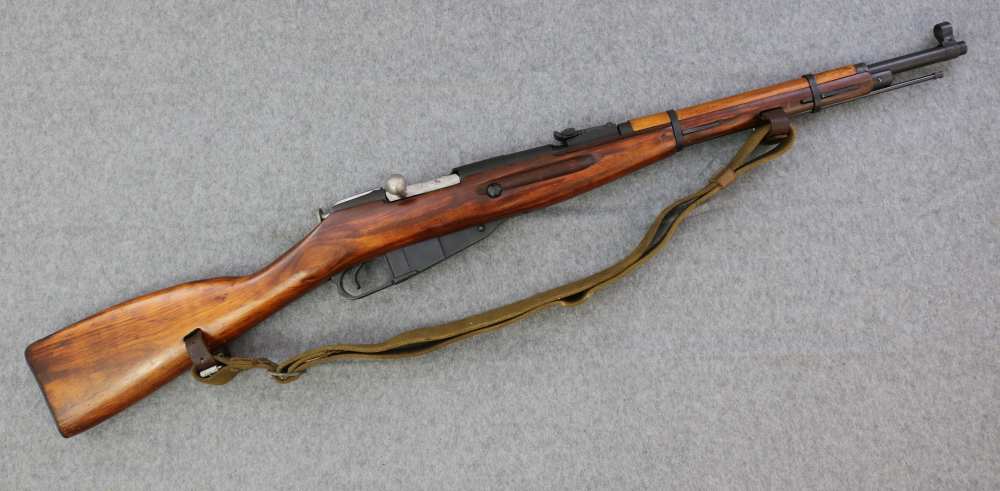 WWII Soviet Russian Mosin Nagant M38 carbine 7.62x54r 1943 Izhevsk-img-0