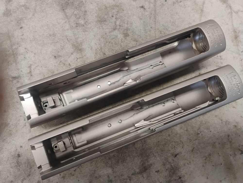 mossberg 500/590 mariner receiver lot gunsmith project action pair 12 gauge-img-3