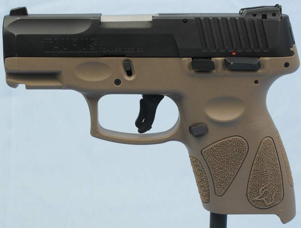 Taurus G2c Tan/Black 9mm Compact Semi Auto Pistol | 1-G2C931-12T-img-3