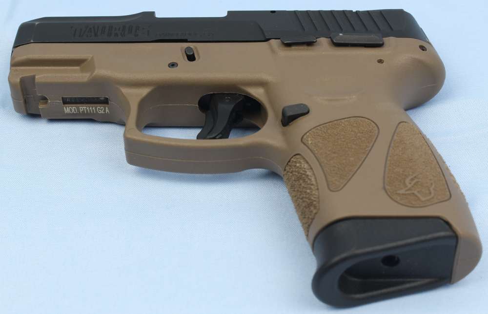 Taurus G2c Tan/Black 9mm Compact Semi Auto Pistol | 1-G2C931-12T-img-5