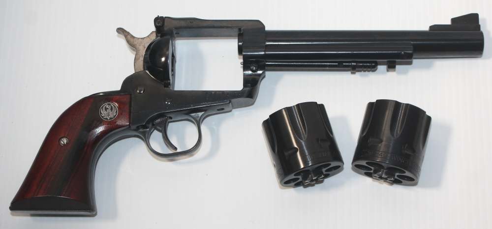 Ruger New Model Blackhawk Convertible Buckeye Revolver .38-40 & 10mm Nice-img-47