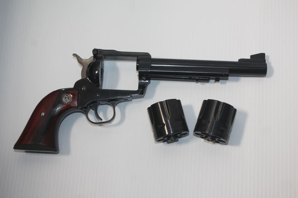 Ruger New Model Blackhawk Convertible Buckeye Revolver .38-40 & 10mm Nice-img-2