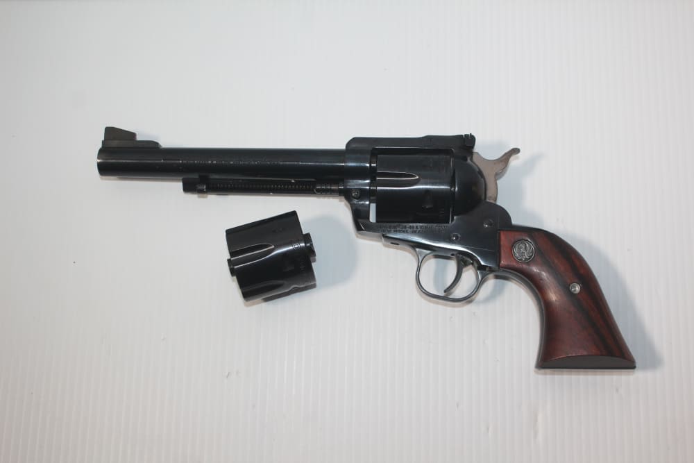 Ruger New Model Blackhawk Convertible Buckeye Revolver .38-40 & 10mm Nice-img-42