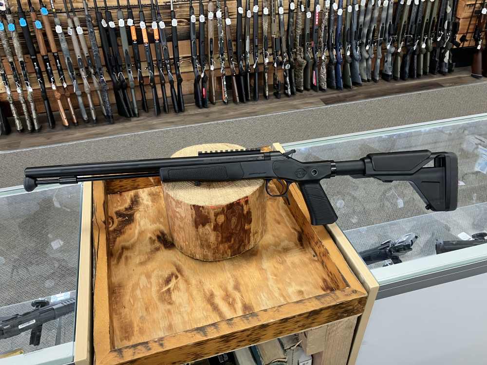 CVA Optima XP 50 Cal Muzzleloader - 18" Black Barrel - Black Syn Stock-img-7