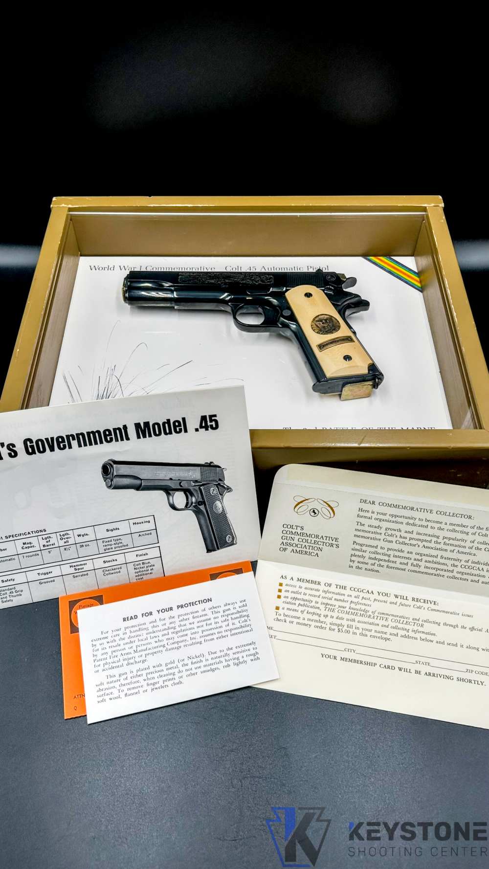 Colt World War Commemorative Series Extremely Rare Set of 1911's - Must See-img-32