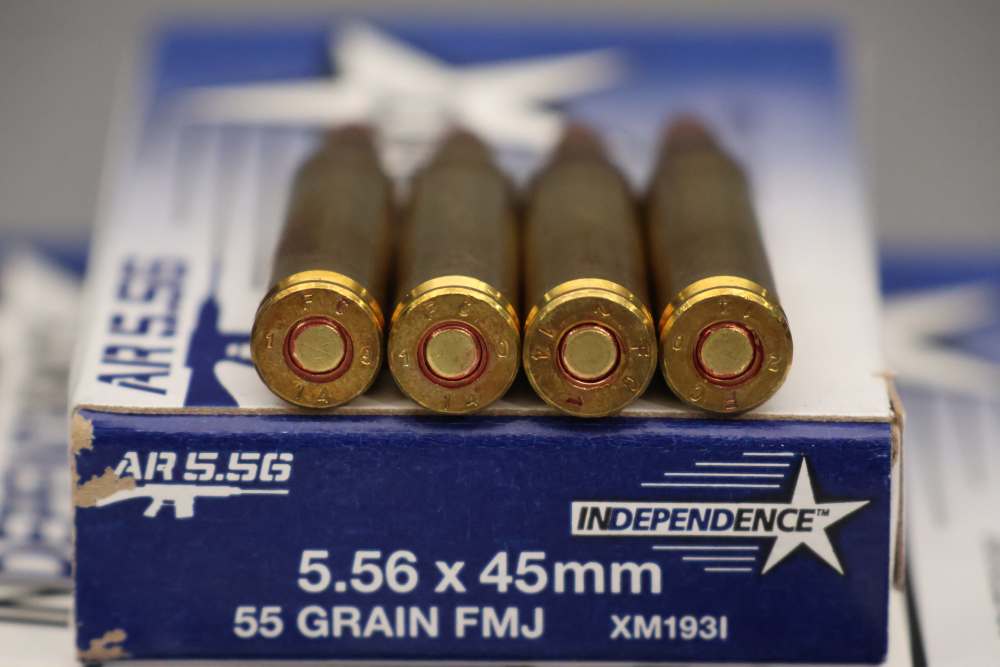 Lot O' 100rds of Federal Independence 5.56NATO XM193I 55gr FMJ Ammo-img-4