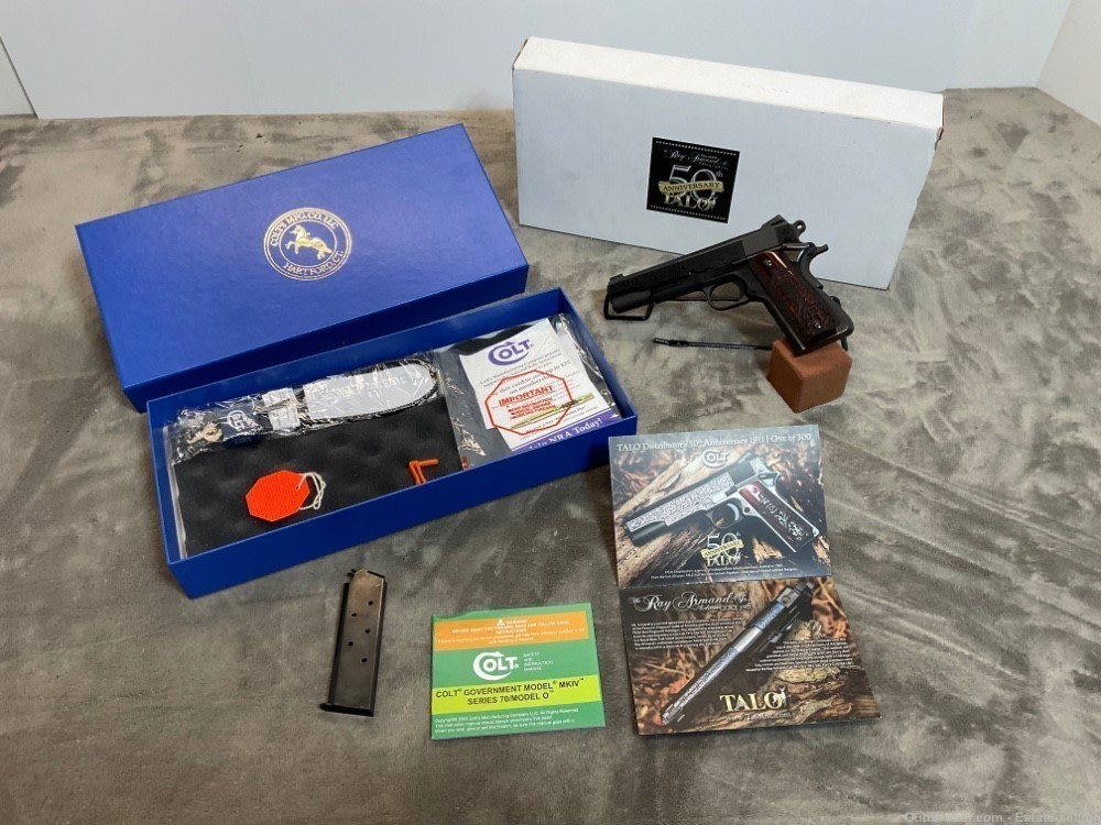 Colt 1911 Government, Series 70 TALO(216 of 300) .45ACP - Ray Armand 50th-img-15