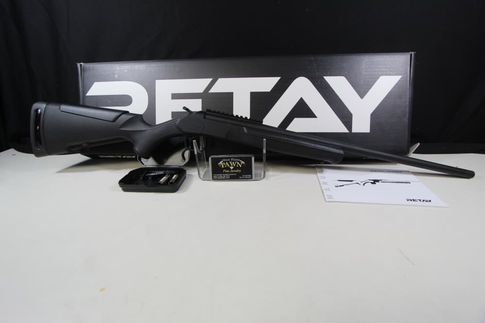 NIB RETAY GAMELANDER 410 BORE SINGL SHOT SHOTGUN 22" 3" GML410-BLK-img-0