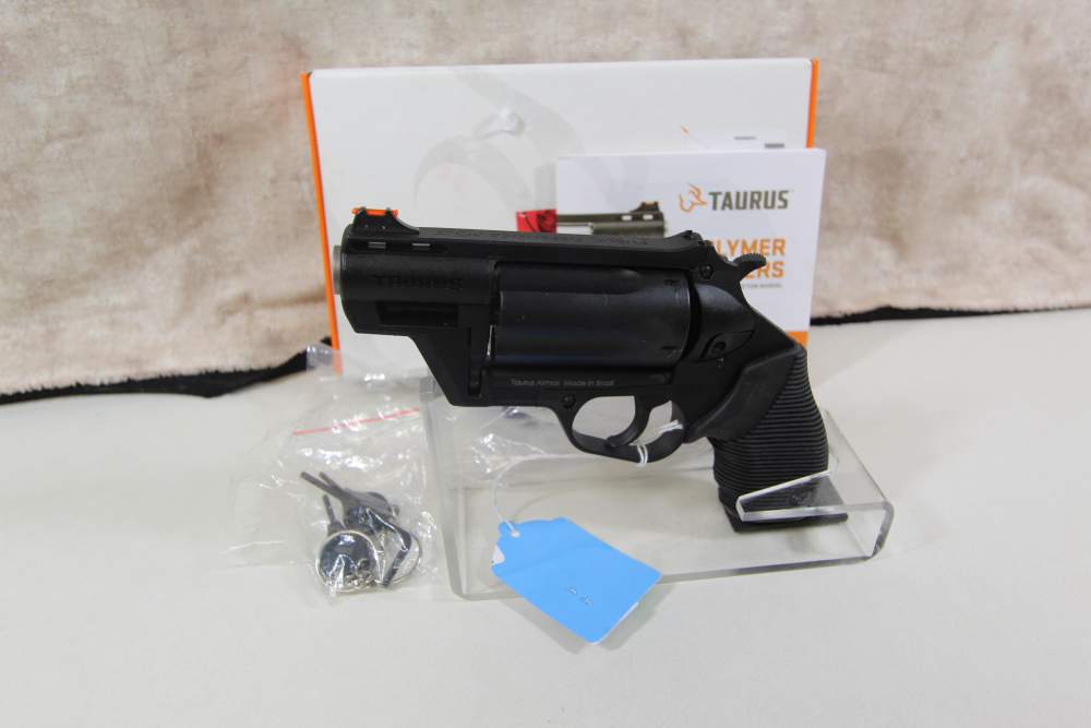 Taurus JUDGE PUBLIC DEFENDER POLY .45 LC/410 GA DA 2" 5 RD W/ Box-img-0