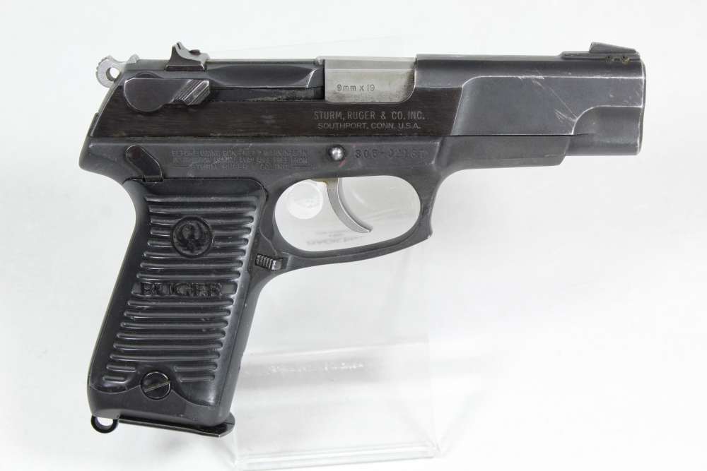Ruger P89 9mm 4.5" Barrel Full Size Semi Auto Pistol DA/SA Pistol mfg 1993-img-2