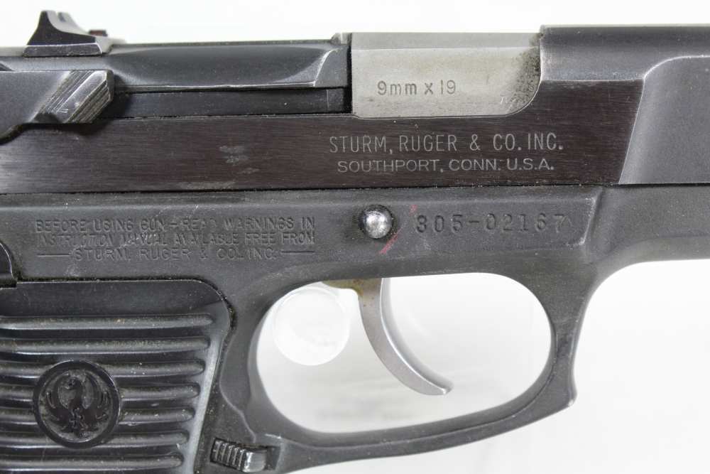 Ruger P89 9mm 4.5" Barrel Full Size Semi Auto Pistol DA/SA Pistol mfg 1993-img-5