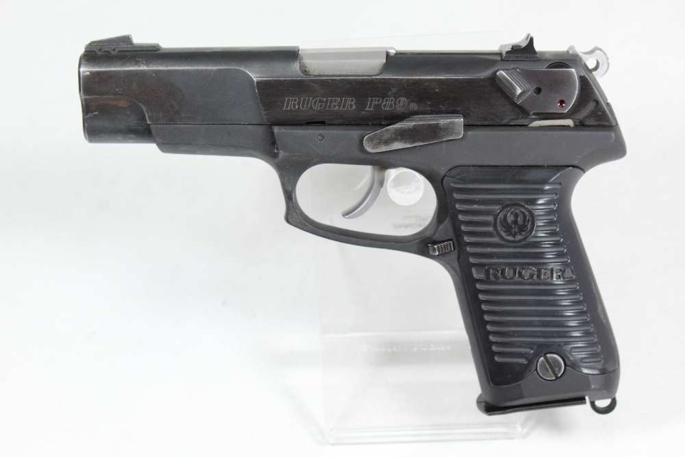 Ruger P89 9mm 4.5" Barrel Full Size Semi Auto Pistol DA/SA Pistol mfg 1993-img-1
