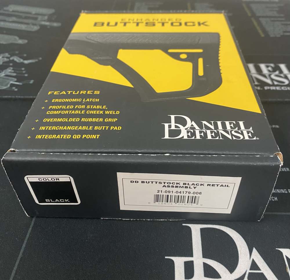 Daniel Defense Collapsible Buttstock Black-img-0