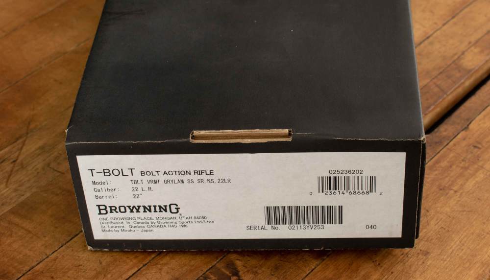 Browning T-Bolt Varmint Stainless .22LR – 2025, NIB, UNFIRED, 10/10 BORE-img-19