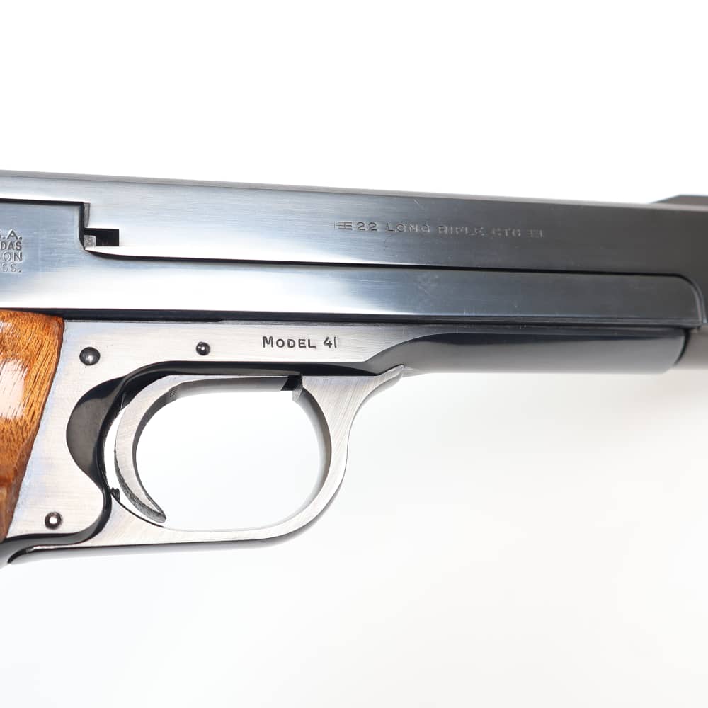Smith & Wesson Model 41 .22LR 5.5" Heavy Barrel Beautiful Blued Circa 1988!-img-21