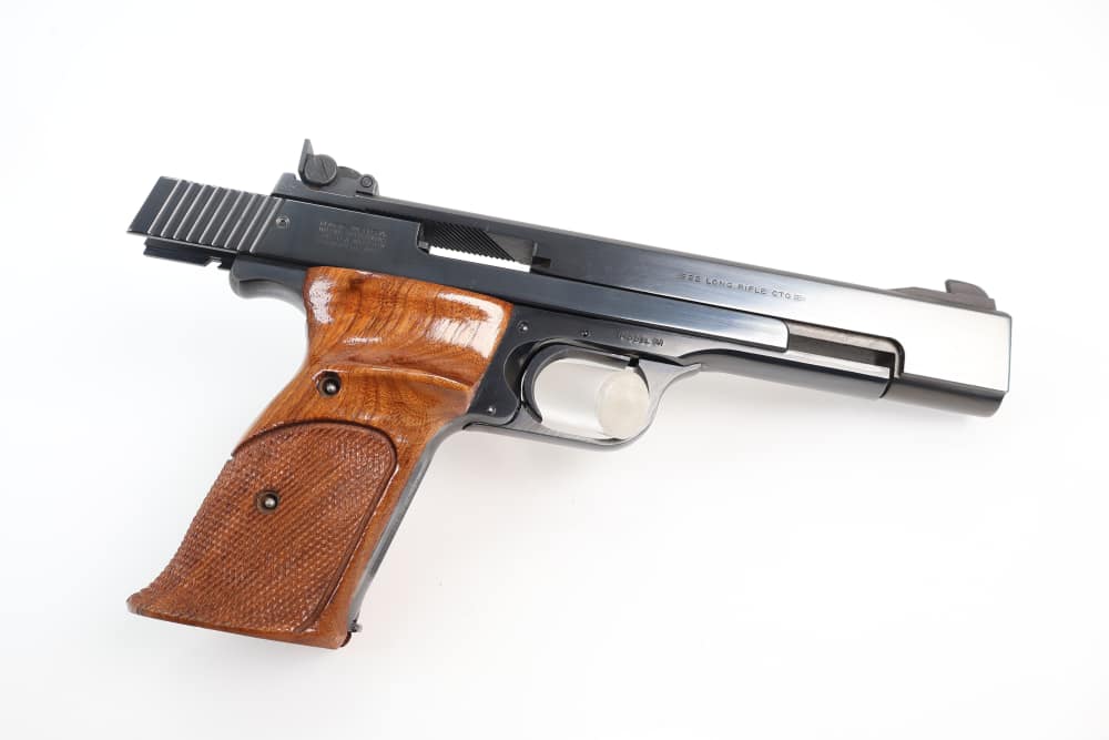 Smith & Wesson Model 41 .22LR 5.5" Heavy Barrel Beautiful Blued Circa 1988!-img-2