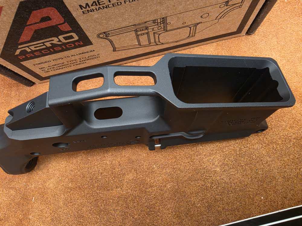 Aero Precision M4E1/AR15 LOW PROFILE Stripped Lower Receiver -Penny Auction-img-3
