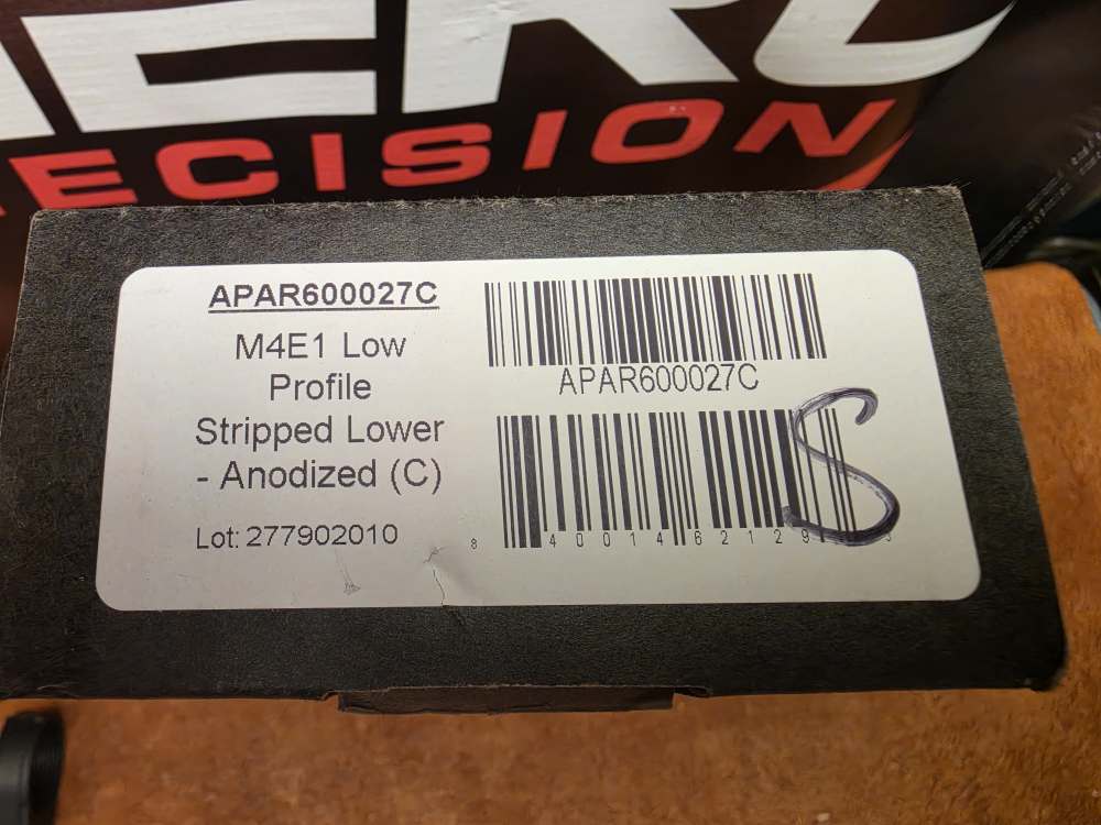 Aero Precision M4E1/AR15 LOW PROFILE Stripped Lower Receiver -Penny Auction-img-5