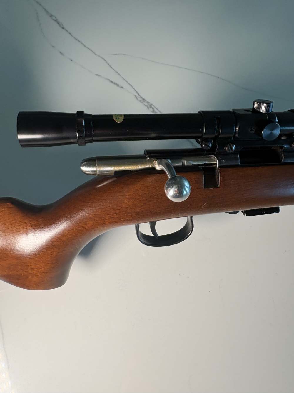 VINTAGE ANSCHUTZ MODEL 1400 .22LR W/ANSCHUTZ 4X SCOPE *LIKE NEW-img-3