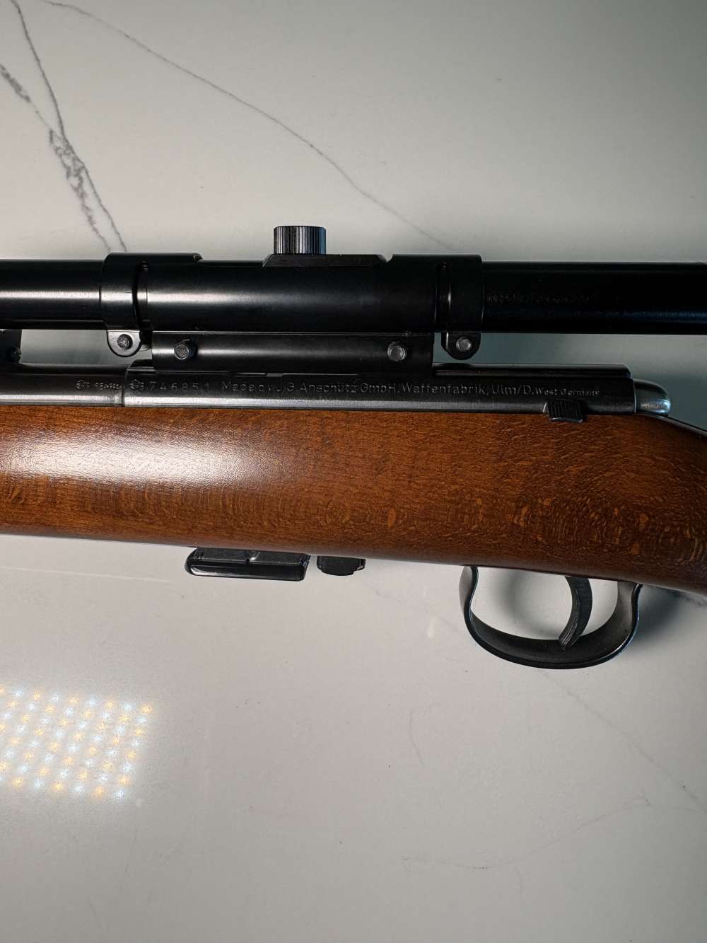 VINTAGE ANSCHUTZ MODEL 1400 .22LR W/ANSCHUTZ 4X SCOPE *LIKE NEW-img-36