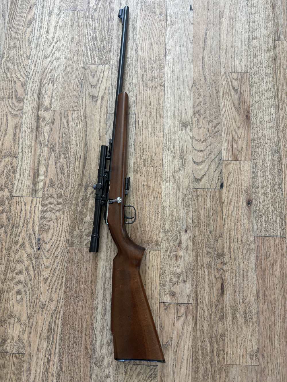 VINTAGE ANSCHUTZ MODEL 1400 .22LR W/ANSCHUTZ 4X SCOPE *LIKE NEW-img-1