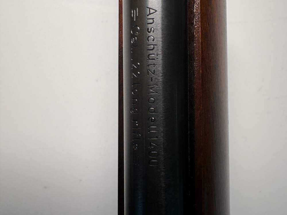 VINTAGE ANSCHUTZ MODEL 1400 .22LR W/ANSCHUTZ 4X SCOPE *LIKE NEW-img-46