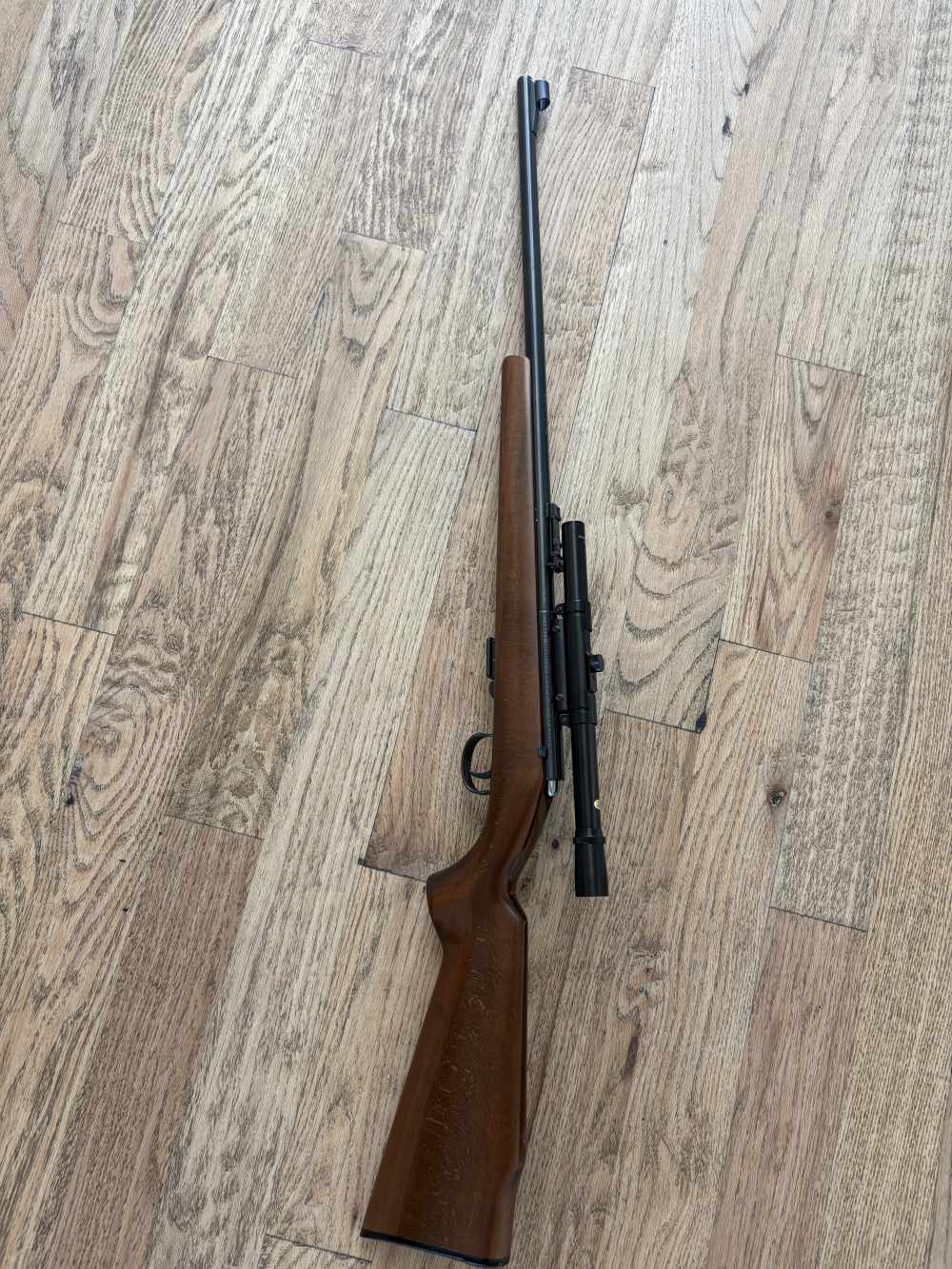 VINTAGE ANSCHUTZ MODEL 1400 .22LR W/ANSCHUTZ 4X SCOPE *LIKE NEW-img-2