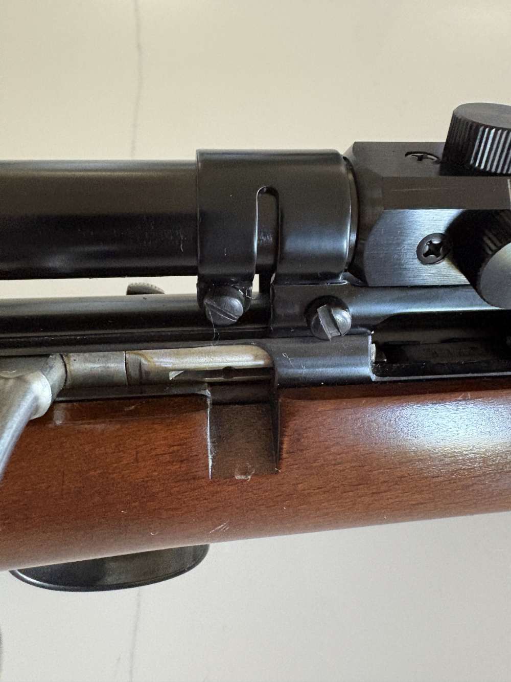 VINTAGE ANSCHUTZ MODEL 1400 .22LR W/ANSCHUTZ 4X SCOPE *LIKE NEW-img-31