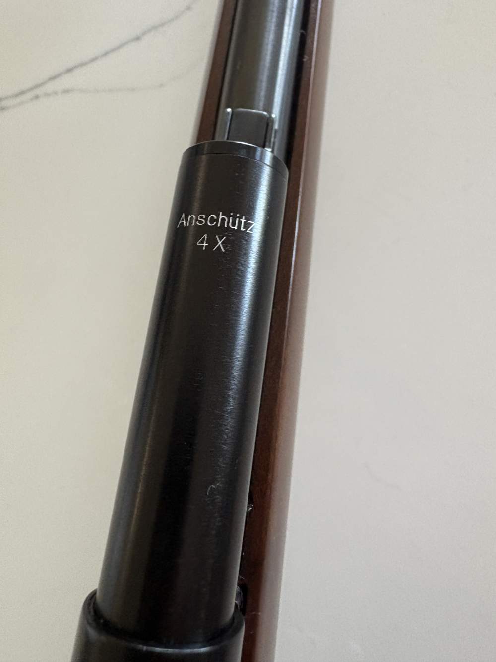 VINTAGE ANSCHUTZ MODEL 1400 .22LR W/ANSCHUTZ 4X SCOPE *LIKE NEW-img-30