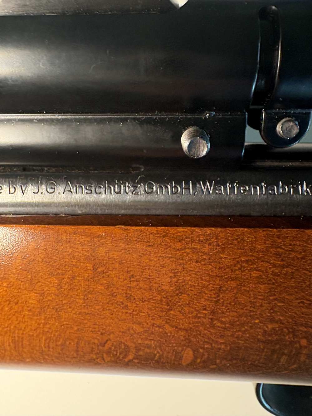 VINTAGE ANSCHUTZ MODEL 1400 .22LR W/ANSCHUTZ 4X SCOPE *LIKE NEW-img-40