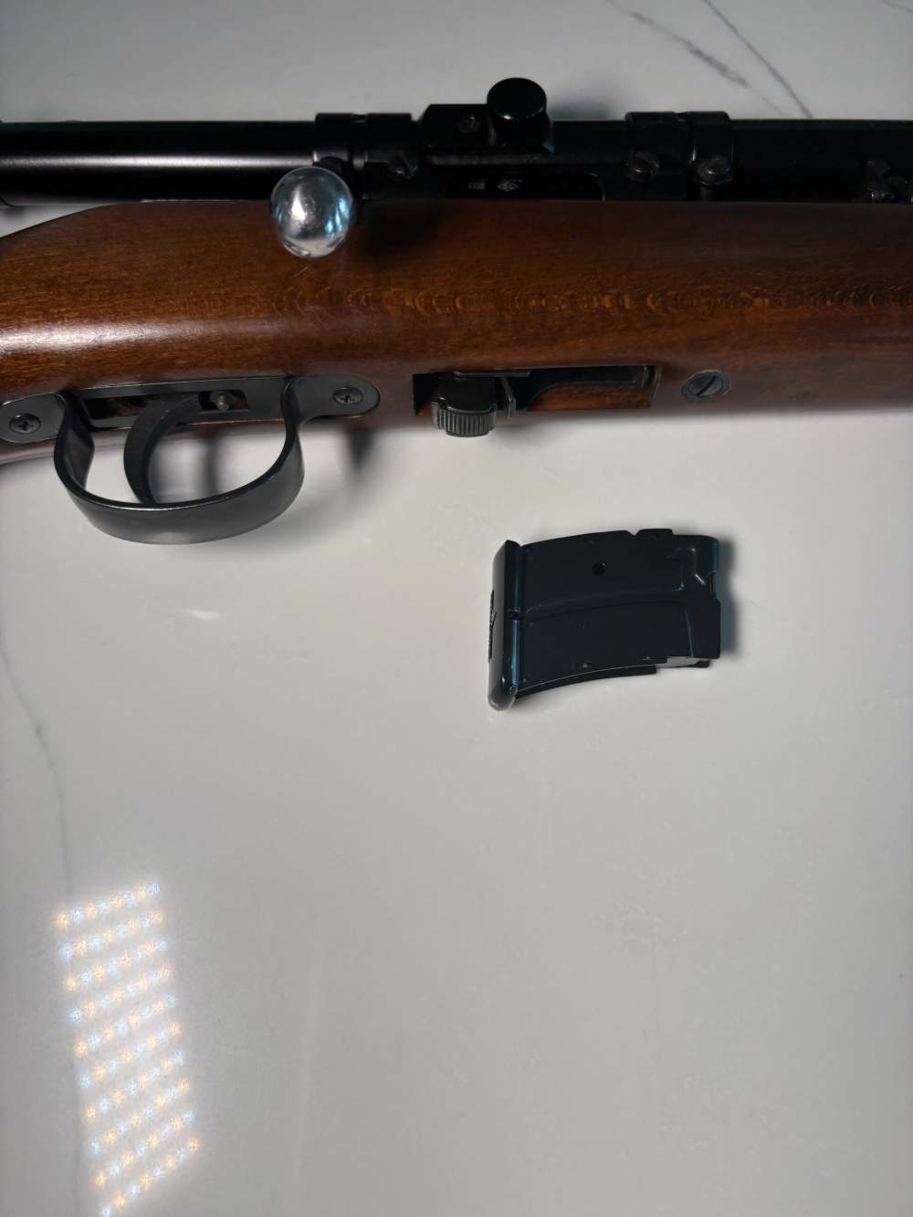 VINTAGE ANSCHUTZ MODEL 1400 .22LR W/ANSCHUTZ 4X SCOPE *LIKE NEW-img-13
